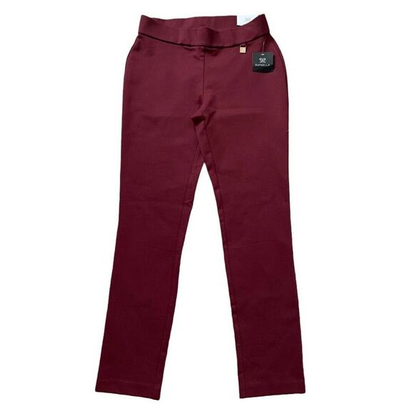 RAFAELLA Sports Women's Pull On Pants Size 6 Comfort Slim Leg Waistband Stretch - Picture 1 of 10